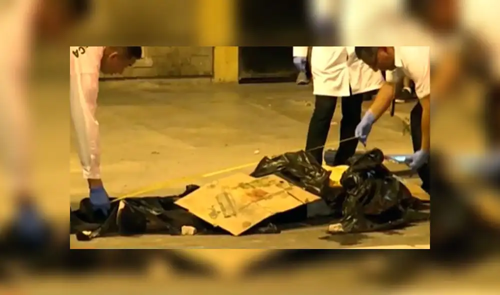 El joven era conductor de transporte público. Foto: Captura /América TV. El joven era conductor de transporte público. Foto: Captura /América TV.