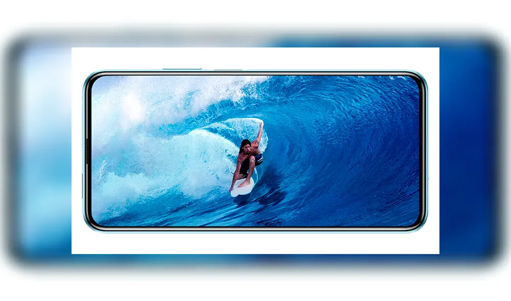 El Huawei P Smart Pro tiene una pantalla LCD de 6,59 pulgadas.