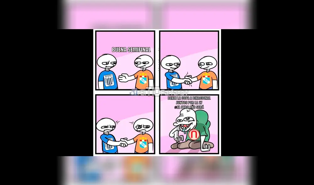 Los memes no tuvieron piedad con Sporting Cristal tras ser eliminado por Alianza Lima.