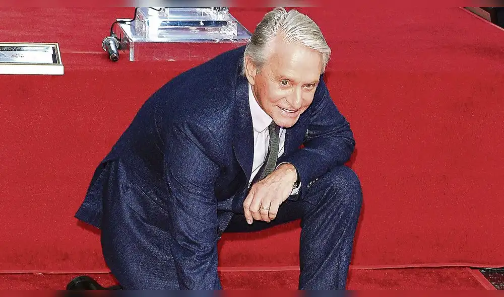 La estrella de Michael Douglas