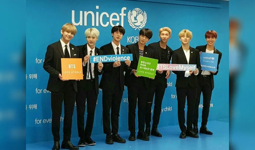 BTS, Love Myself, UNICEF, ONU