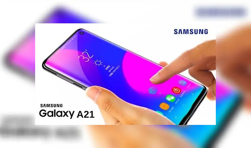 Se filtra el diseño del Samsung Galaxy A21.