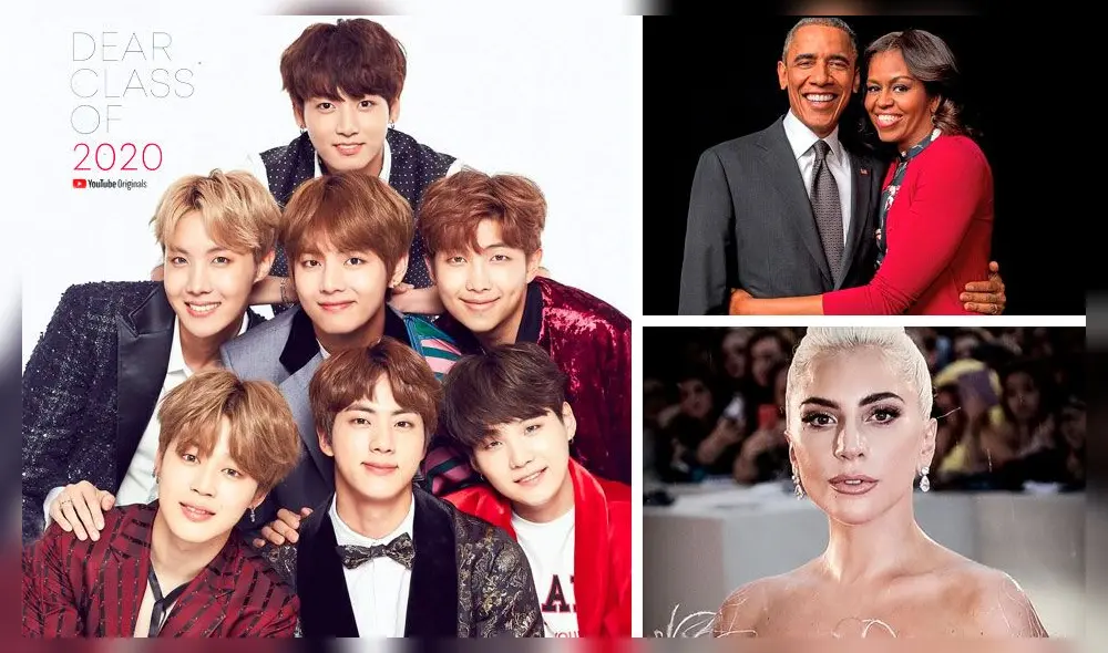 Los integrantes de BTS estaran junto a los Obama, Lady Gaga y otras celebridades en el evento organizado por YouTube.