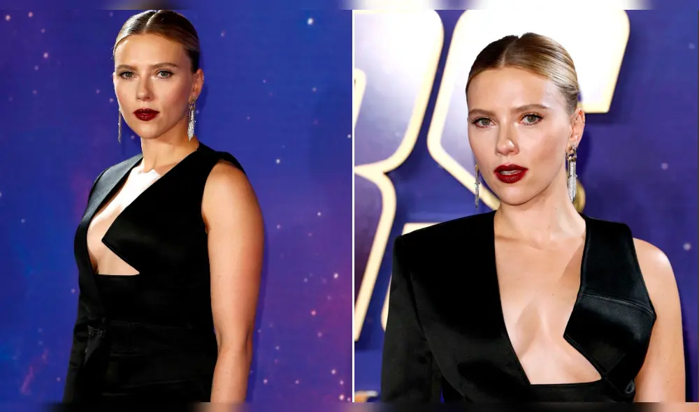 Scarlett Johansson luce increíble escote tras someterse a una reducción de busto