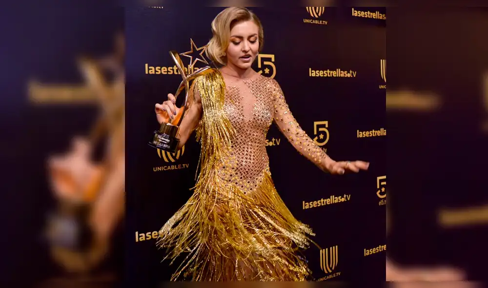 ¿Por qué Angelique Boyer usó su vestido al revés [VIDEO]