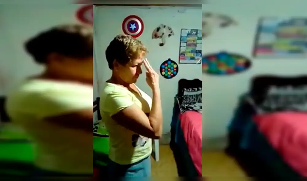 En Facebook: Mujer aprende a 'teletransportarse' y su hijo queda en 'shock' [VIDEO]