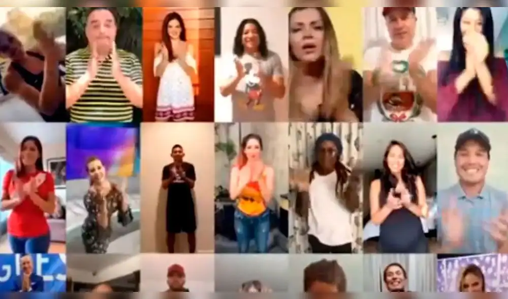 Figuras públicas se unen para aplaudir a héroes que luchan contra el coronavirus