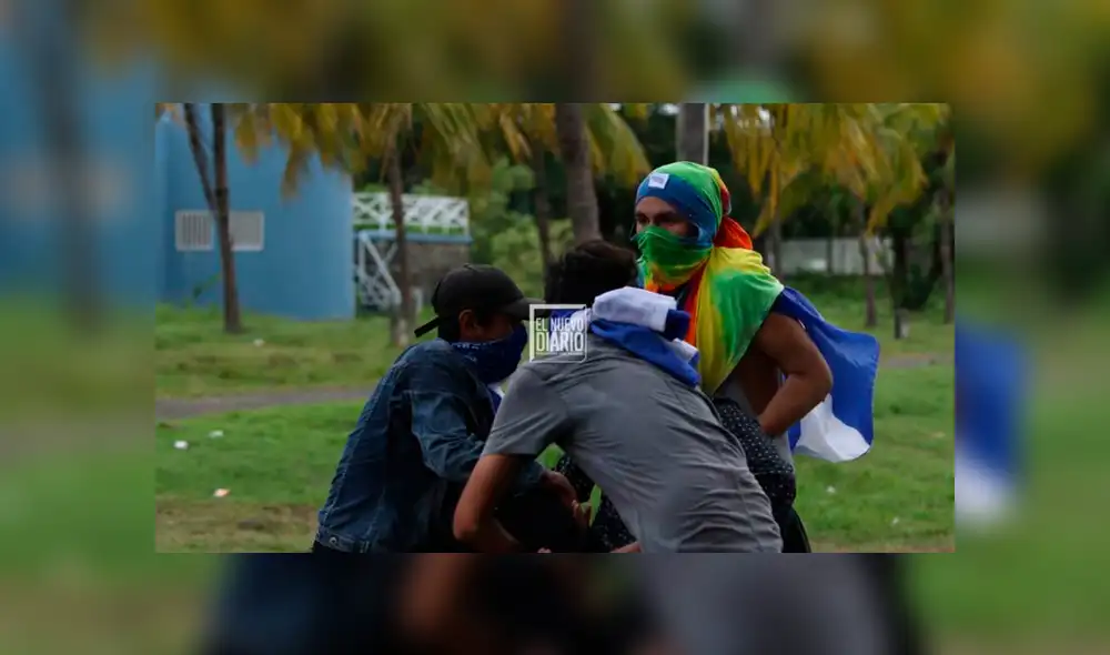 Manifestaciones en la catedral de Managua. Foto: Nayira Valenzuela/El Nuevo Diario Manifestaciones en la catedral de Managua. Foto: Nayira Valenzuela/El Nuevo Diario