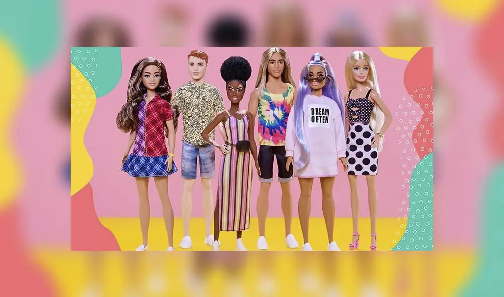 Barbie estrena muñecas con vitíligo, sin cabello y con prótesis. Foto: difusión.