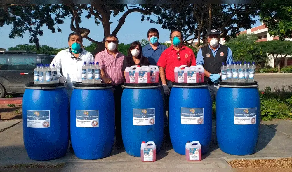 UNT fabrica alcohol para enfrentar pandemia del coronavirus. UNT fabrica alcohol para enfrentar pandemia del coronavirus.