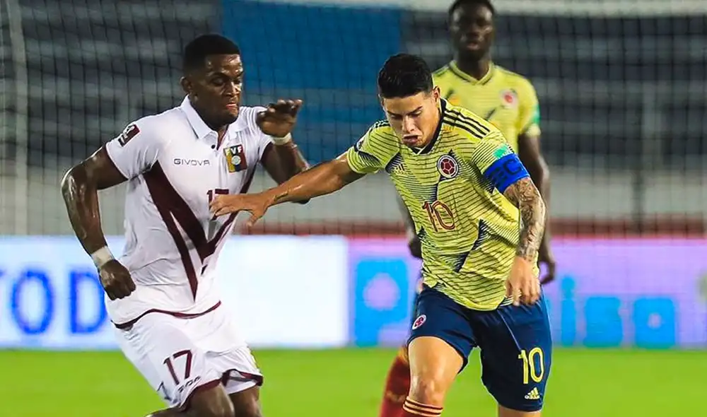 Chile recibirá a Colombia en la segunda fecha de las Eliminatorias Qatar 2022. Foto: Twitter @FCFSeleccionCol