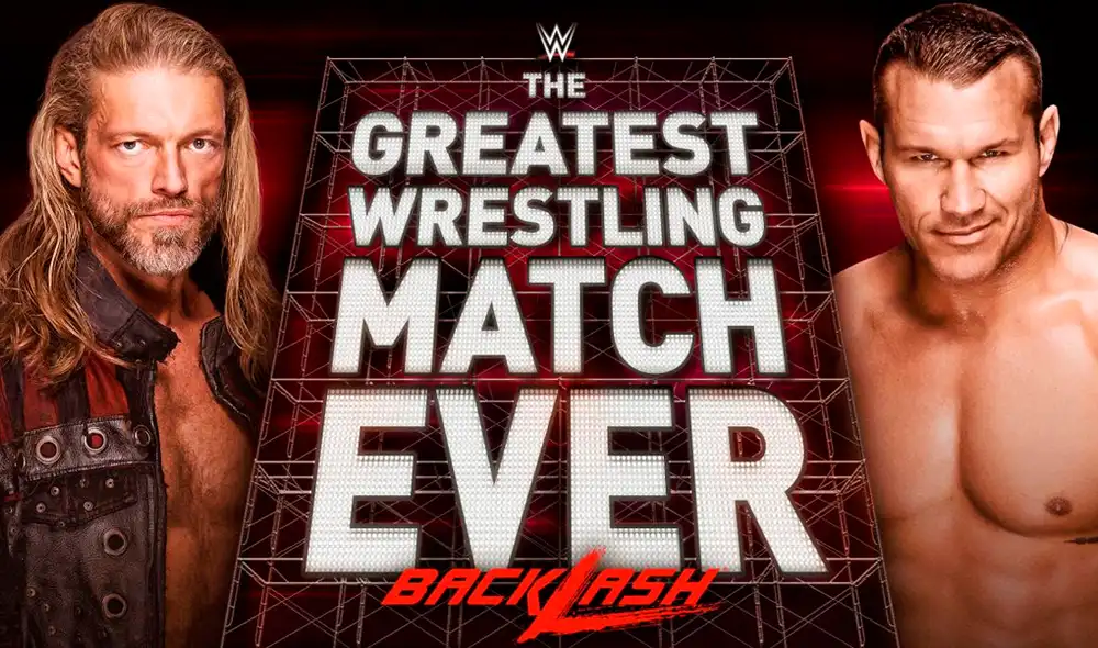 Edge vs. Randy Orton en WWE Backlash 2020. Foto: WWE