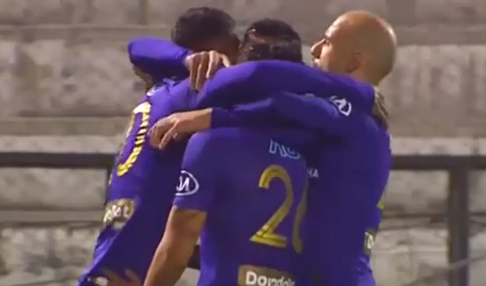 Fede Rodríguez marcó el segundo de Alianza Lima. Fede Rodríguez marcó el segundo de Alianza Lima.