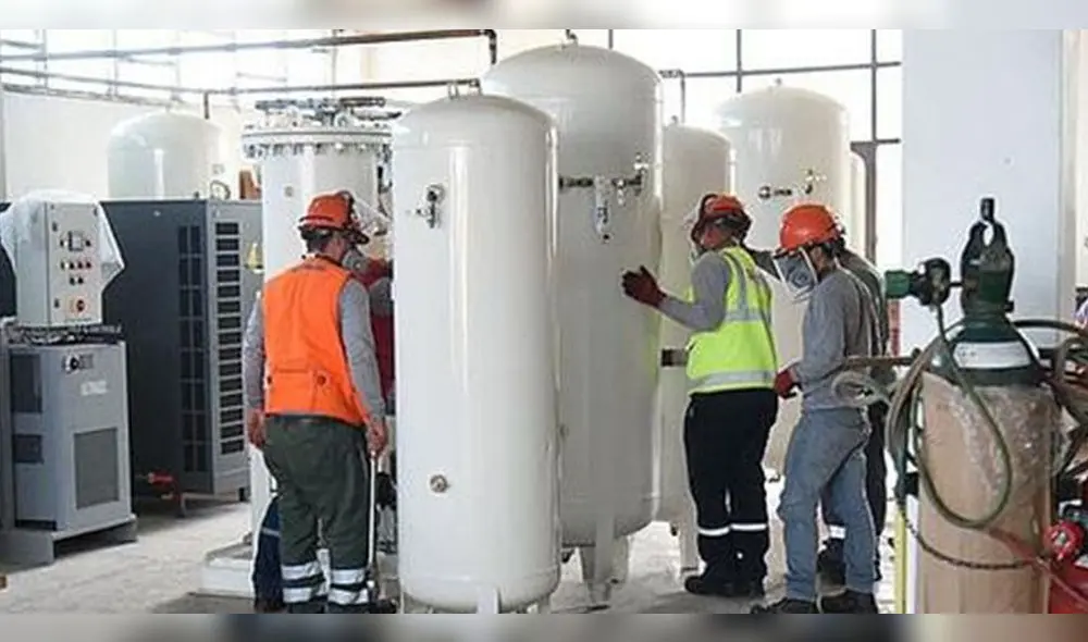 Empresa entregará la planta de oxígeno en la primera quincena de diciembre. Foto: referencial.