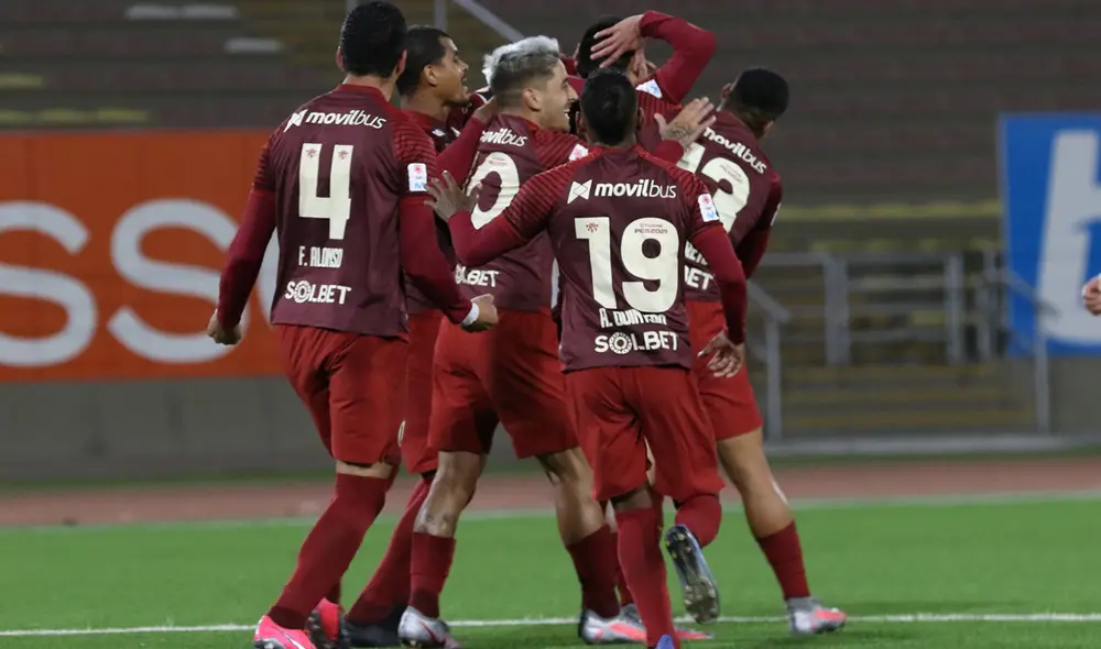 Universitario llegó a los 38 puntos y se volvió inalcanzable para el resto de equipos. Foto: Liga 1