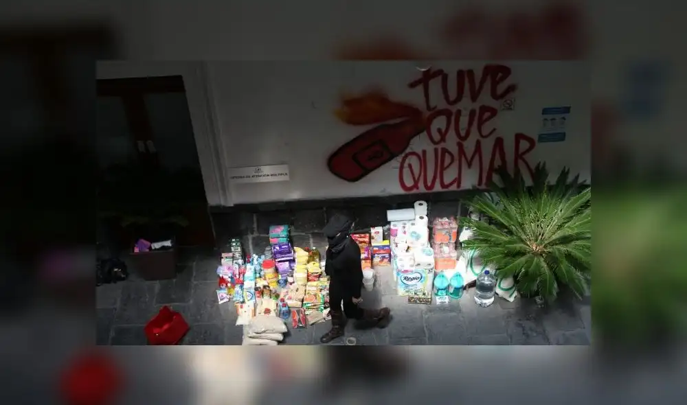 México CNDH toma feminista. (Foto: EFE)