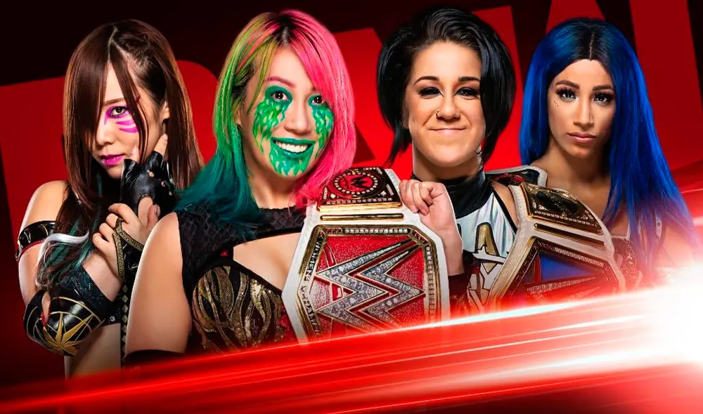 Sigue aquí EN VIVO ONLINE Monday Night Raw a pocos días de Extreme Rukes 2020. | Foto: WWE