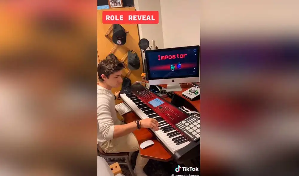 Desliza las imágenes para conocer un poco más de este talentoso pianista que sorprendió a los fans de Among Us. Foto: captura de TikTok/gregoryderosa