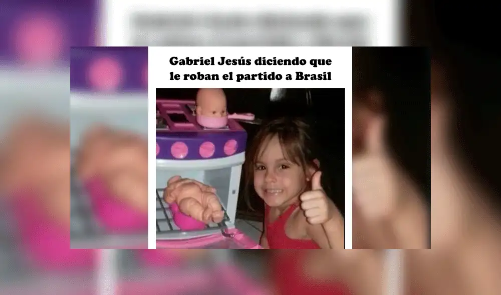 Memes de Gabriel Jesús en la Copa América 2019.