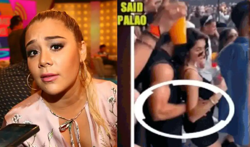 Alexandra Méndez respalda a Said Palao tras ampay en evento de electrónica. Foto: composición LR/ captura de ATV Alexandra Méndez respalda a Said Palao tras ampay en evento de electrónica. Foto: composición LR/ captura de ATV