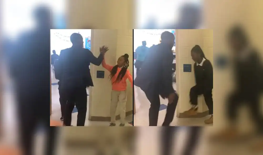 YouTube: la particular manera con que recibe a sus alumnos dio la vuelta al mundo | VIDEO