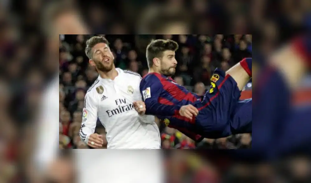 Gerard Piqué denuncia que árbitros favorecen al Real Madrid y desata la furia de Sergio Ramos