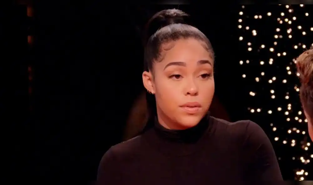 Jordyn Woods rompe en llanto y habla de lo sucedido con el esposo de Khloé Kardashian 
