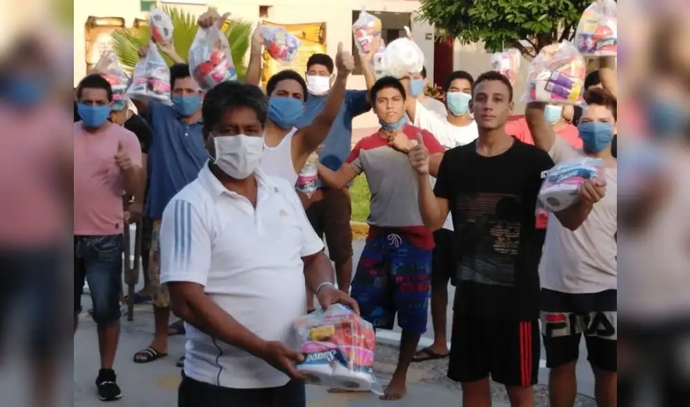 Llevan donación a internos de diferentes penales.  (Créditos: Arzobispado de Piura)