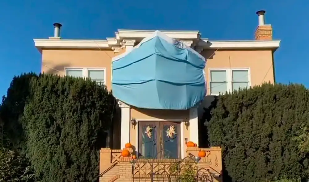 La peculiar idea también sirve para concientizar a las personas a usar este objeto. Foto: ABC7 News Bay Area / YouTube La peculiar idea también sirve para concientizar a las personas a usar este objeto. Foto: ABC7 News Bay Area / YouTube