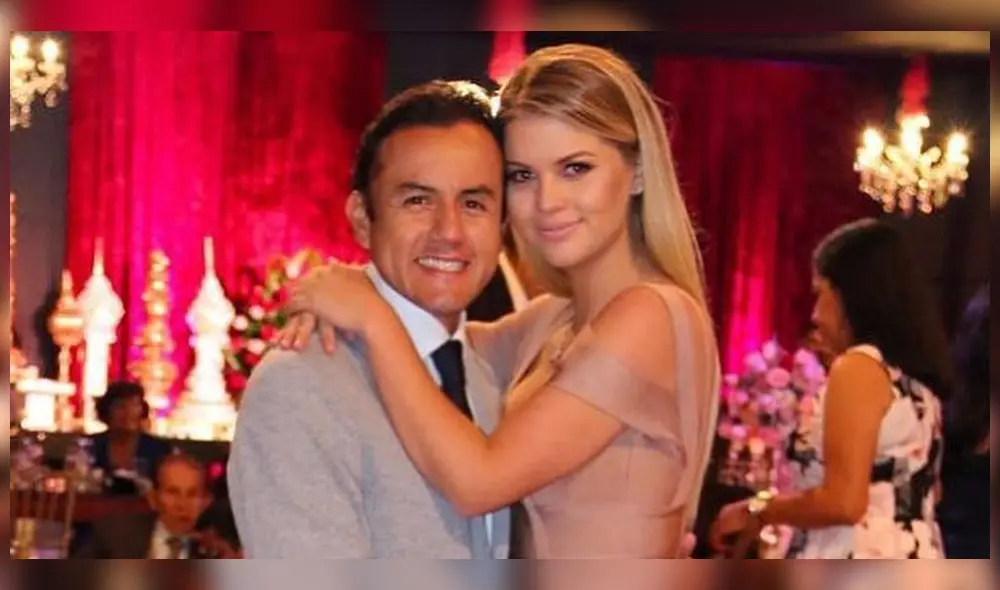 Brunella Horna y Richard Acuña