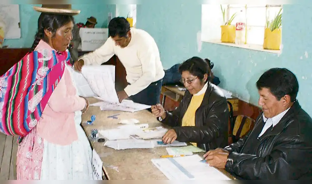 Comicios serán en enero.