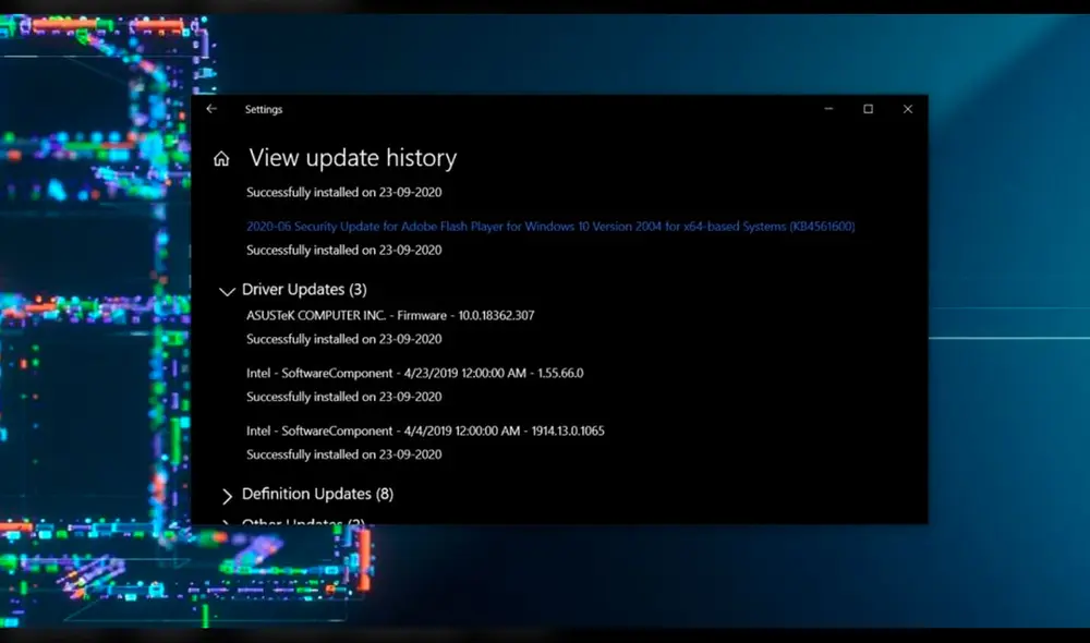 Verifica si se instalaron en tu PC con los consejos en la nota. Foto: WindowsLatest