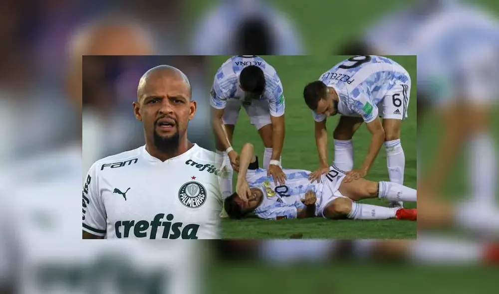 Felipe Melo cuenta cómo parar a Messi. Composición: Líbero