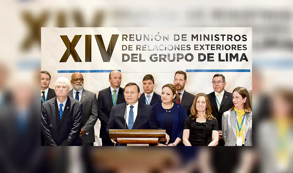 Grupo de Lima urge a Rusia y China retirarle su apoyo a Maduro