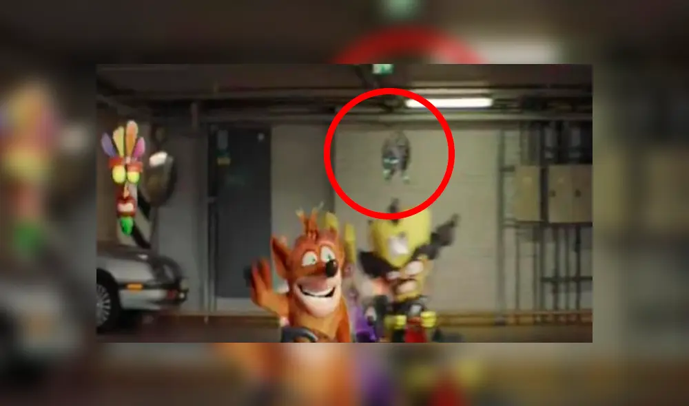 La máscara del video promocional de Sony que delató un nuevo juego.