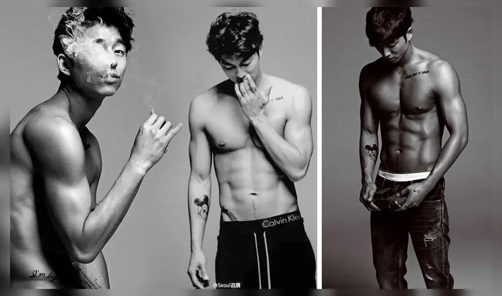 Gong Yoo en la portada de la revista MONSTER, 2012. Crédito: Instagram