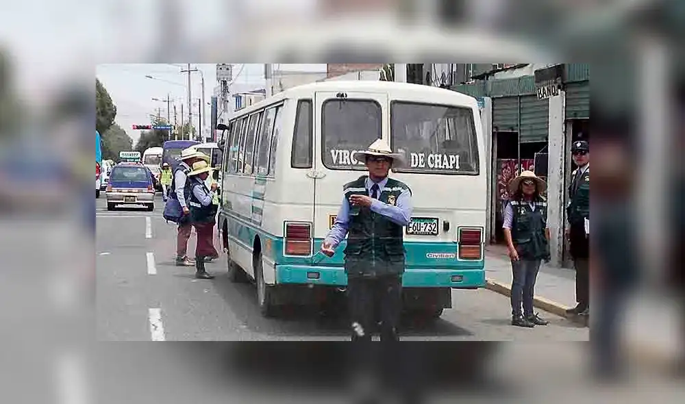 Arequipa: Municipio inicia operativos a transportistas por el SIT  