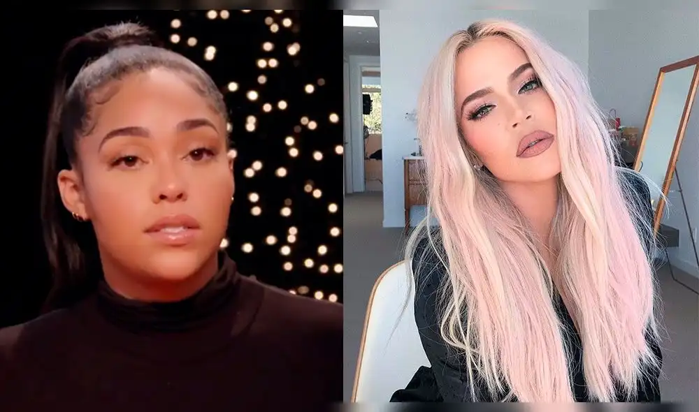 Jordyn Woods rompe en llanto y habla de lo sucedido con el esposo de Khloé Kardashian 