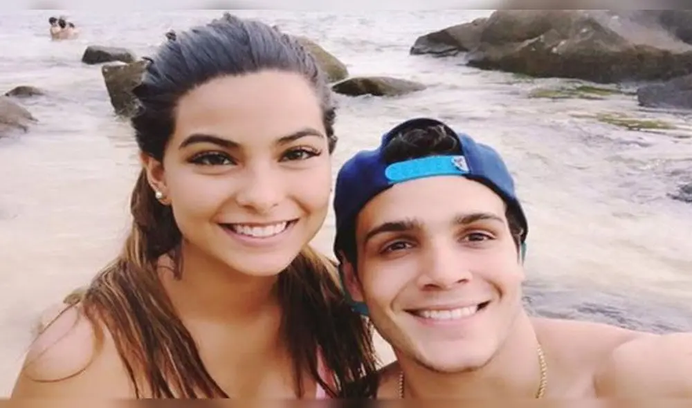 Ivana Yturbe posa junto a Mario Irivarren