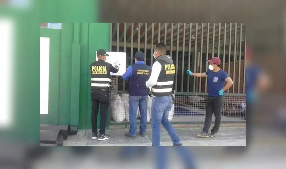 Inmovilizan canastas con víveres