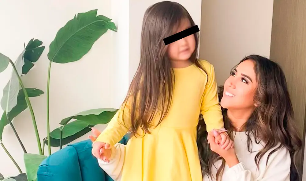 Melissa Paredes y su hija, Mia, han contraído COVID-19. Foto: Instagram/Melissa Paredes
