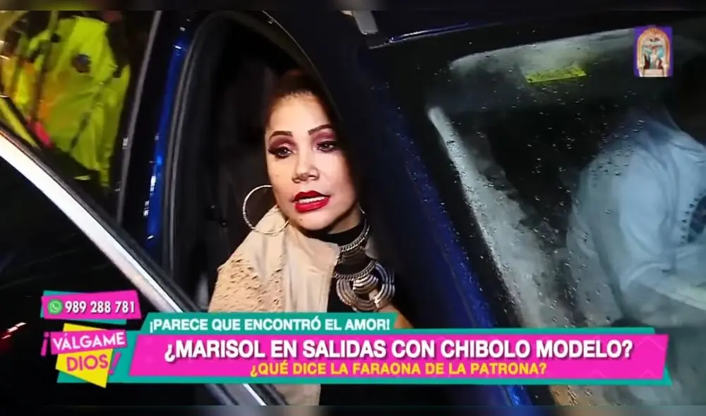 Marisol negó conocer al modelo Joshua Luján Marisol negó conocer al modelo Joshua Luján