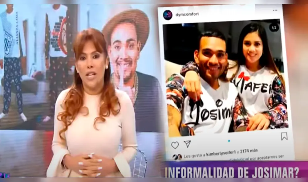 Josimar acusado de piratería por ofrecer pijamas bambas de Disney en Magaly TV, la firme