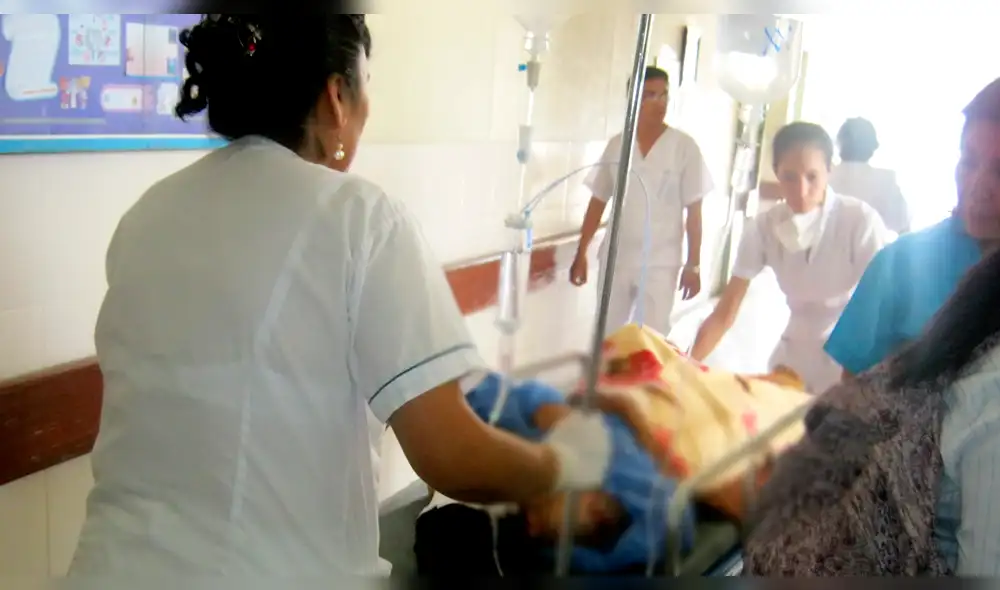 Ambos heridos fueron atendidos en el Hospital Santa Rosa.