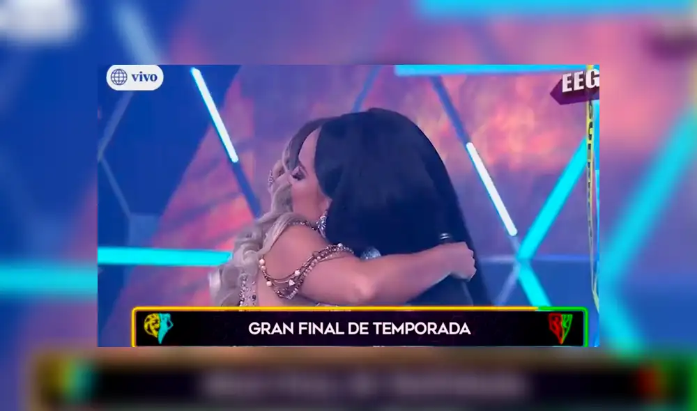 Yahaira Plasencia se apoderó del set de EEG con tema de Daniela Darcourt