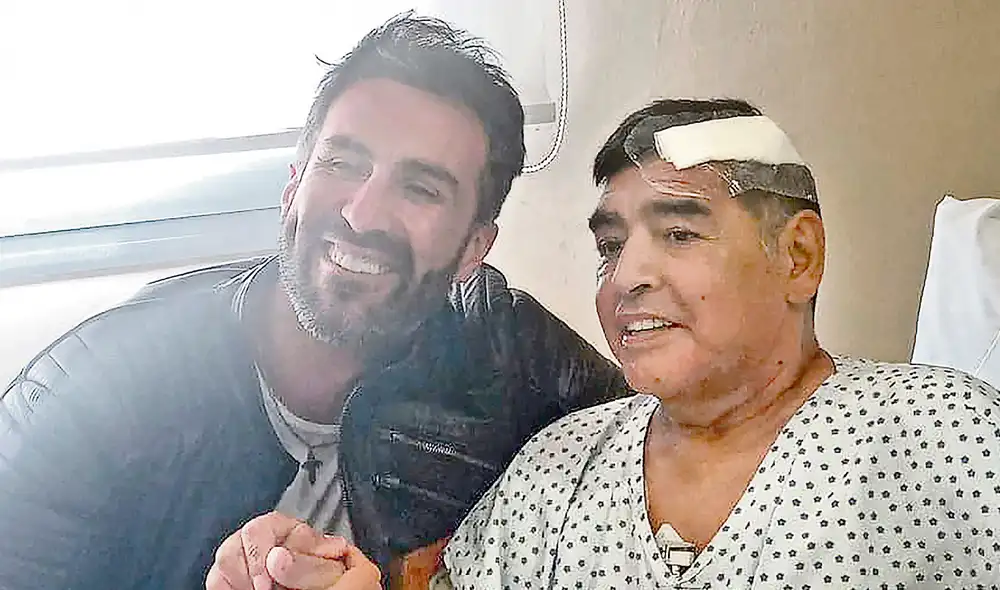 diego maradona clinica afp