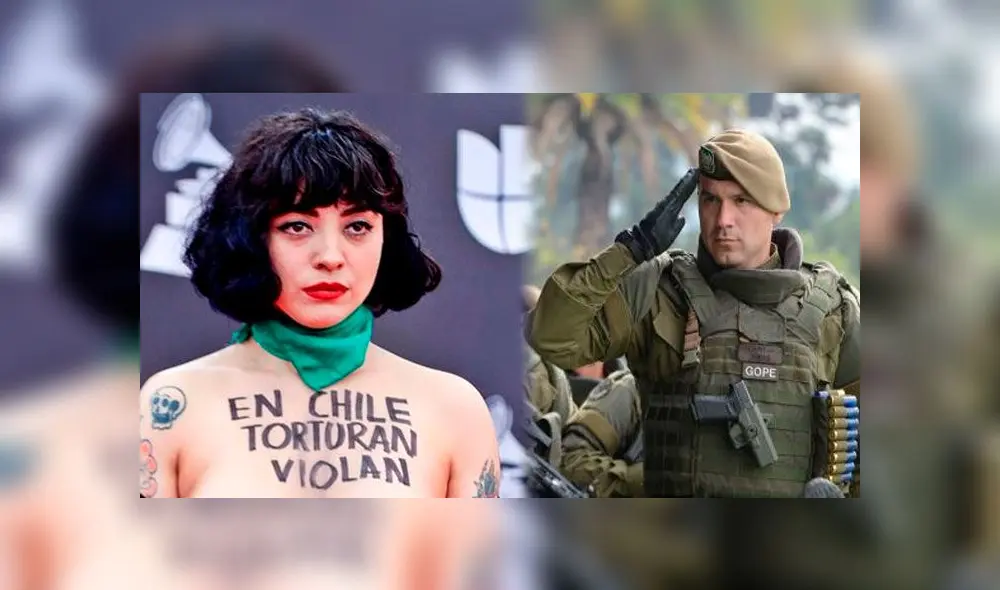 Carabineros de Chile tomaron medidas legales contra Mon Laferte por sus declaraciones durante las protestas en Chile. Foto: Composición Carabineros de Chile tomaron medidas legales contra Mon Laferte por sus declaraciones durante las protestas en Chile. Foto: Composición