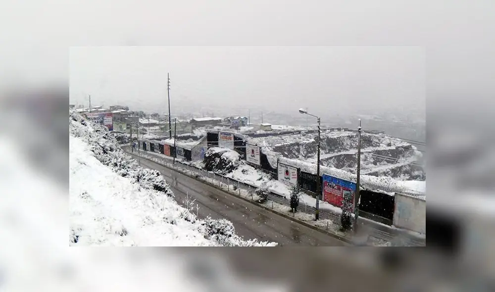 Esta región del Perú tiene nieve durante Navidad [FOTOS]