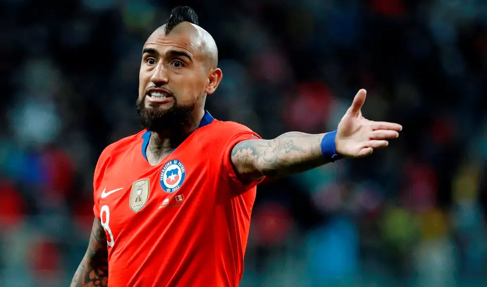Arturo Vidal arremetió contra los periodistas que aseguran un conflicto en la interna de la selección chilena. | Foto: EFE