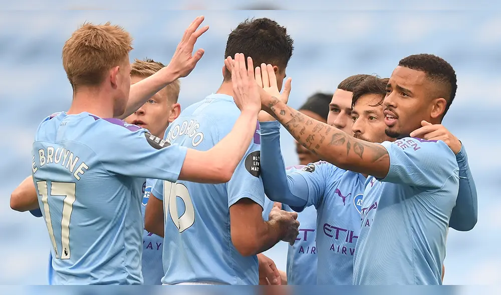Manchester City vs Newcastle por la Premier League. Foto: AFP Manchester City vs Newcastle por la Premier League. Foto: AFP